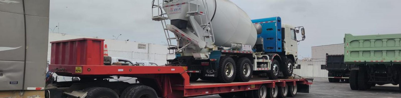 Unidad de Inversiones Arangoñi transportando carga